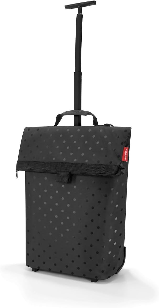 Foldable Shopping Trolley with Adjustable Handle & Recycled Water-Resistant Bag
