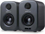 Powerful 80W Bluetooth 5.3 Bookshelf Speakers 2.0 Channel HiFi Sound System