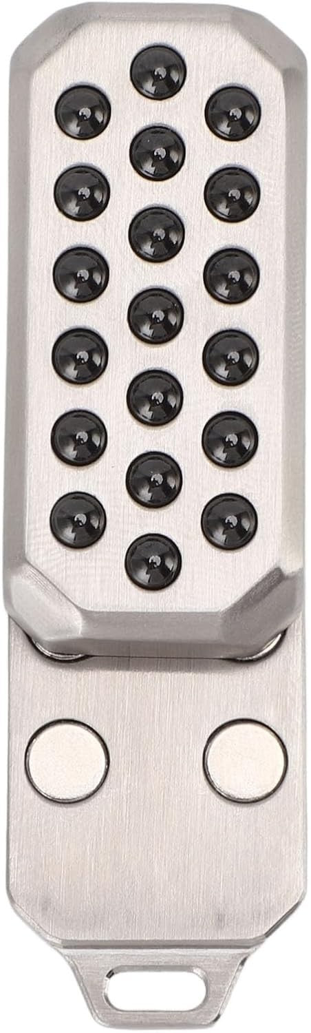Stainless Steel Push Slider Fidget Stress Relief Pocket Focus Toy