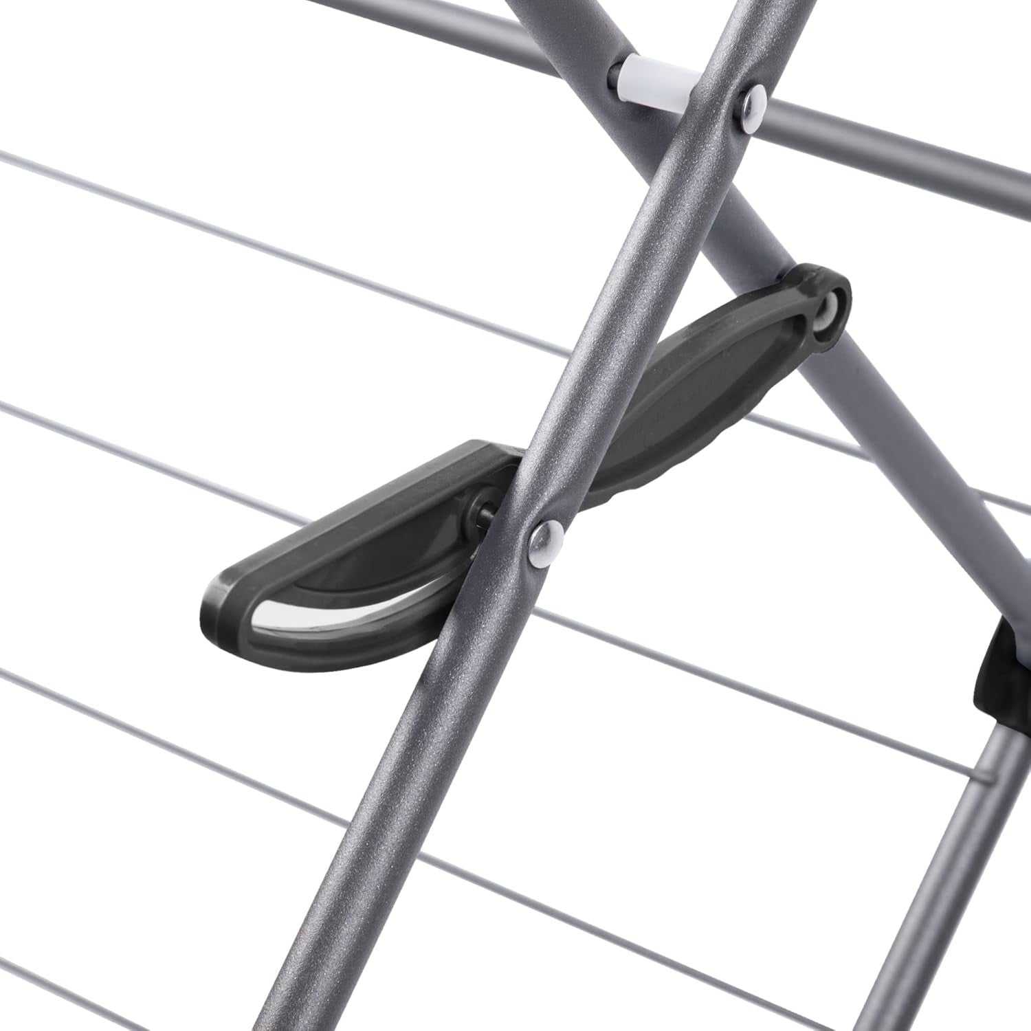 Extra Wide 3 Tier Clothes Airer Indoor Folding Laundry Drying Rack Steel