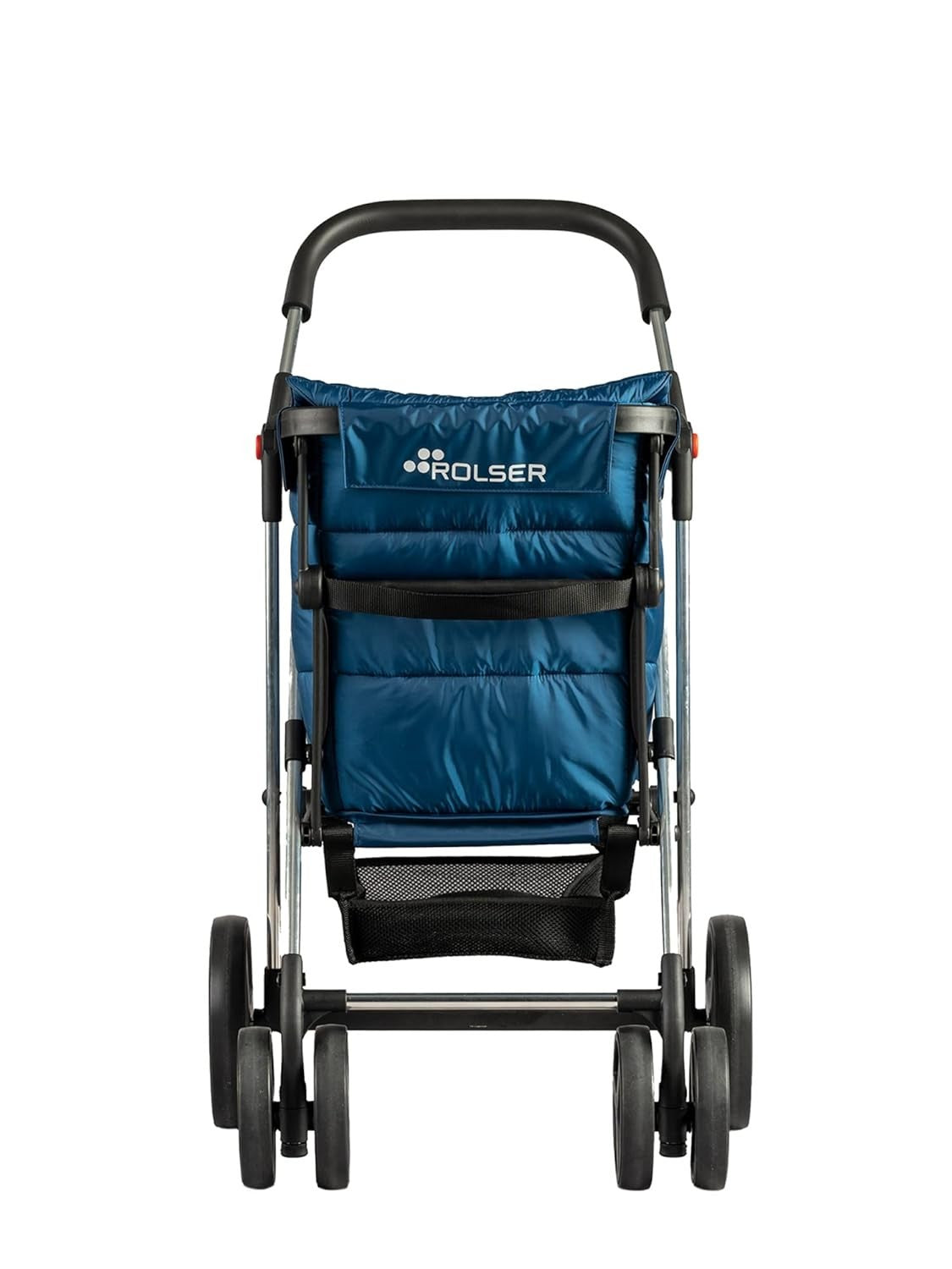 Foldable 4-Wheel Shopping Trolley Large Capacity Ergonomic Design Marino