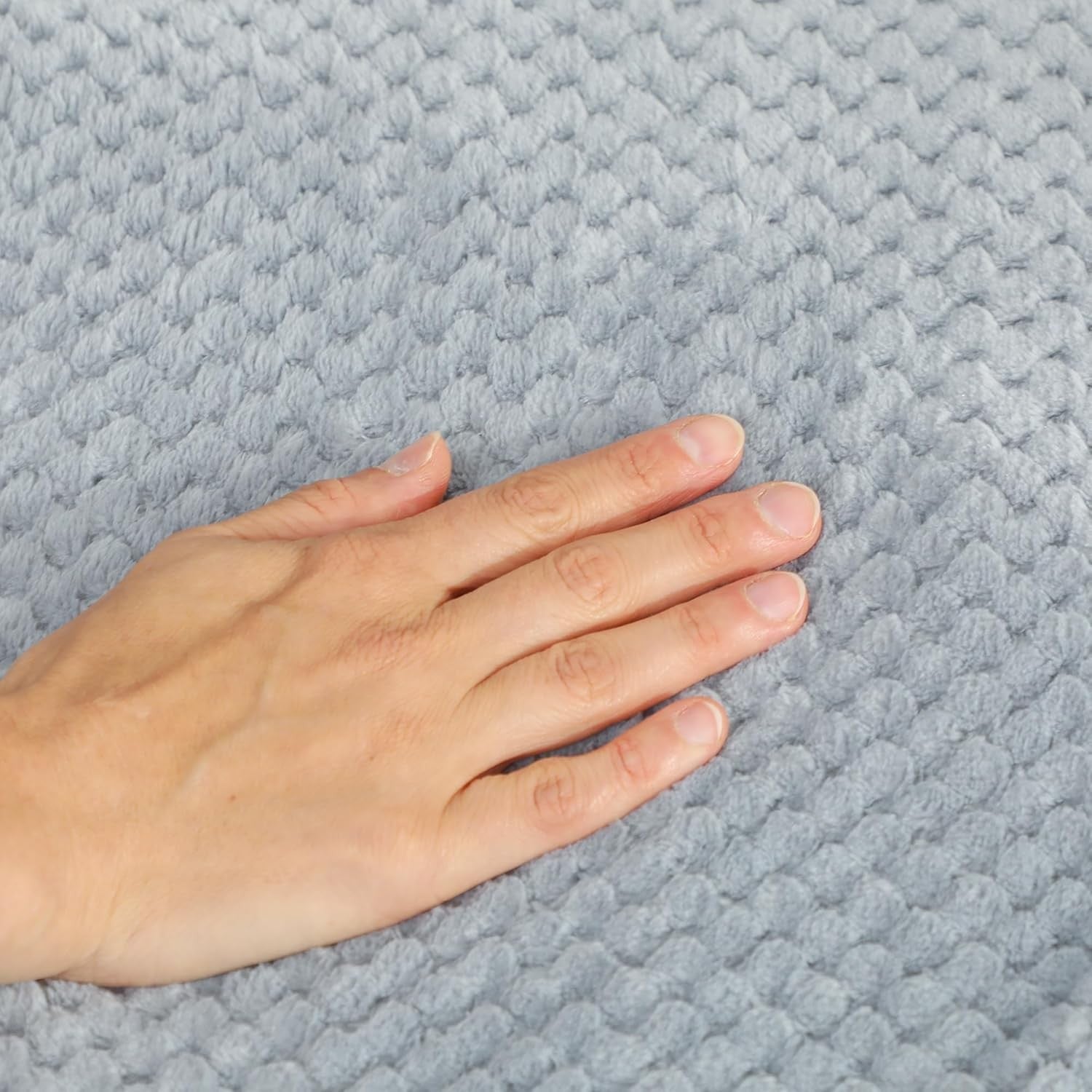 Electric Heated Throw Blanket 140x160cm Dual Control Soft Fleece Fast Heat