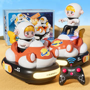 RC Bumper Car Toy with Lights & Music for Kids 3-8 | Remote Control Fun