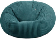 Giant Corduroy Bean Bag Chair XL Lounge Seat Soft Washable Adult Sofa