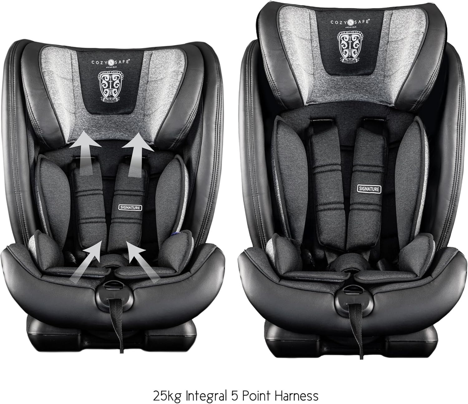 ISOFIX Child Car Seat Group 1 2 3 9–36kg 25kg Harness Reclining