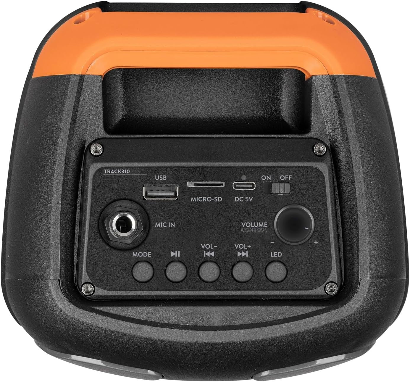 Bluetooth Karaoke Speaker 2 Wireless Mics LED Party PA System