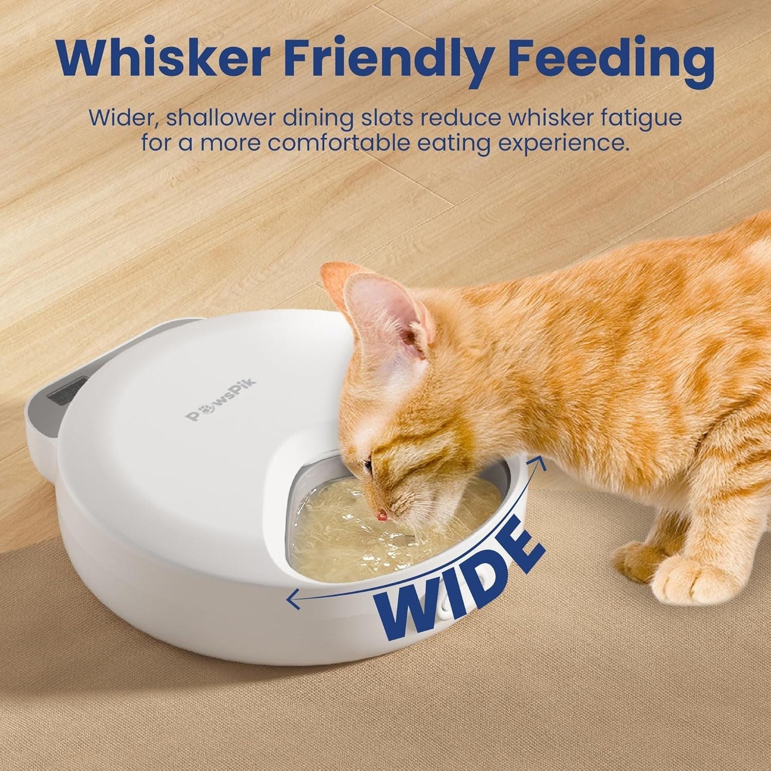 Automatic Pet Feeder 4 Meal Timer Wet Dry Food Dispenser Ice Packs LCD