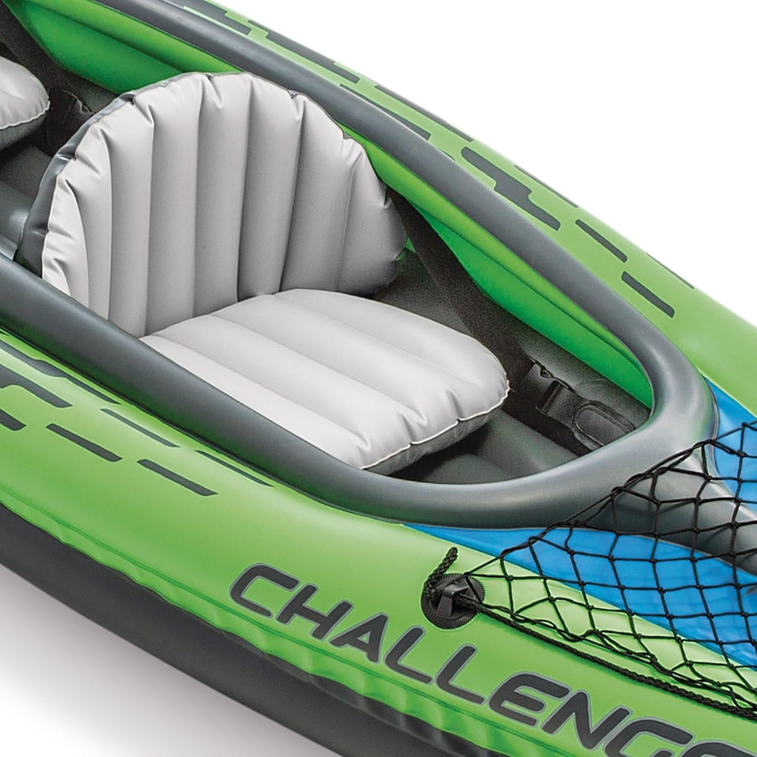 2 Person Inflatable Kayak Set w/ Aluminum Oars Air Pump PVC