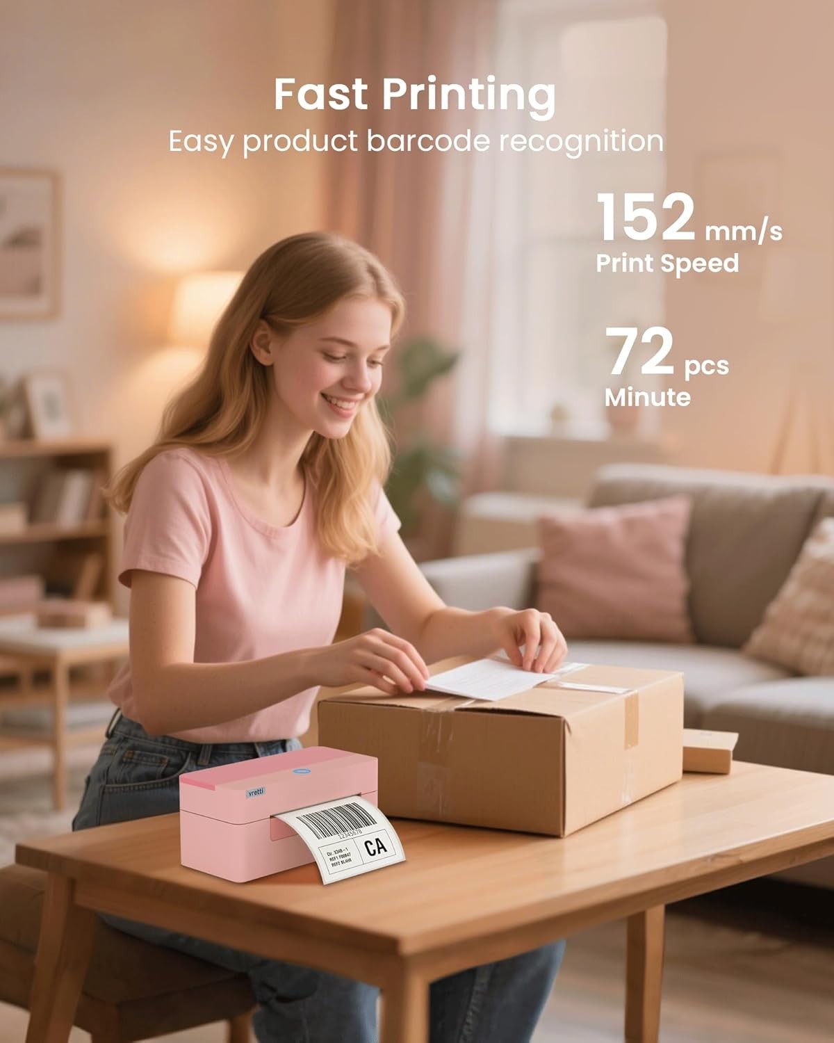 RM 4x6 Thermal Label Printer | USB & Bluetooth | Royal Mail, Amazon, eBay