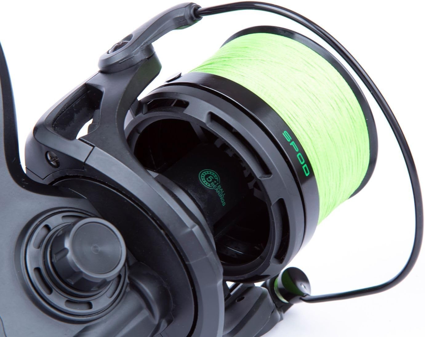 Sonik Carp Fishing Spod Reel | 30lb Hypa-Viz Braid, Wormshaft, Aluminium