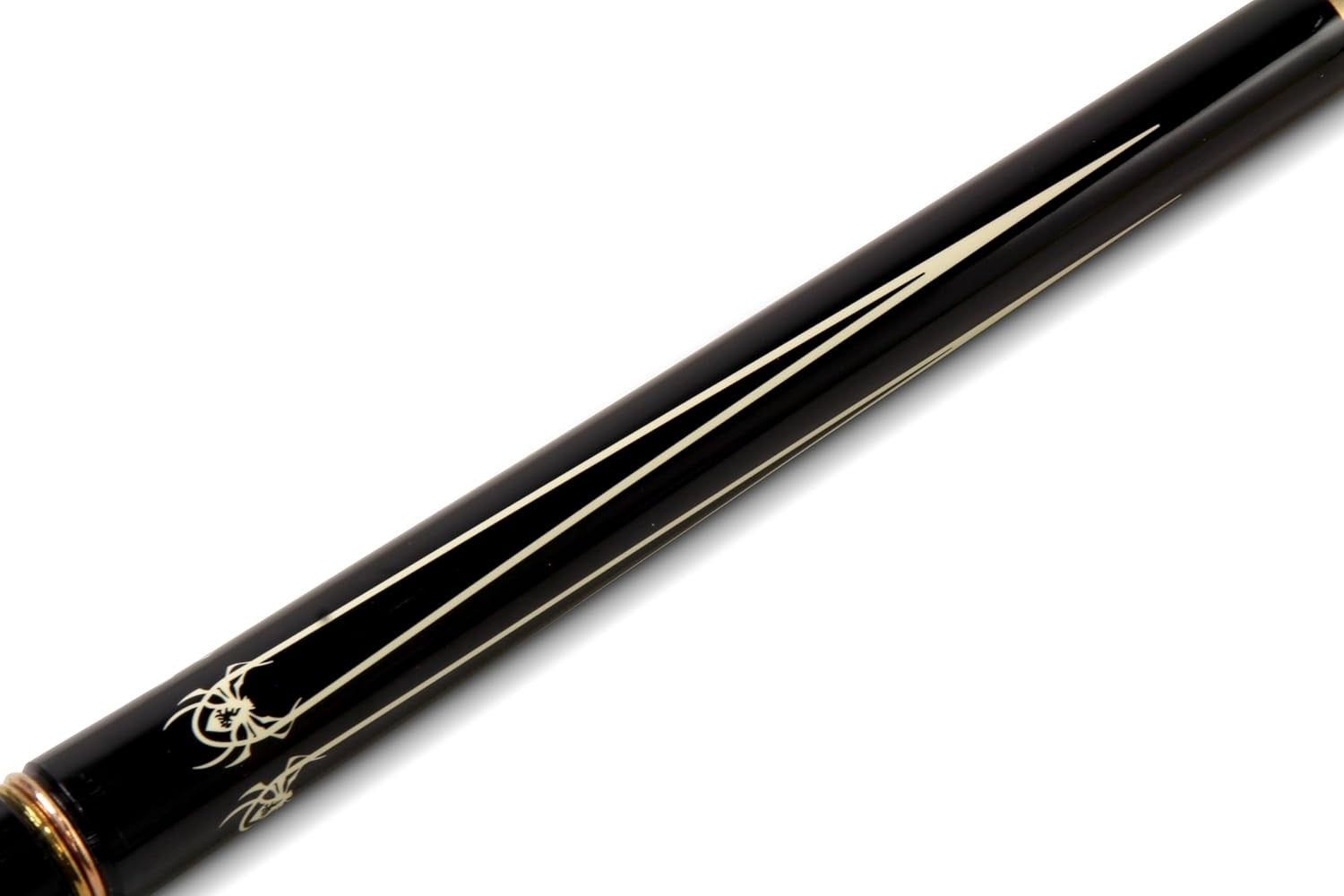 57in Adjustable Pool Cue 8mm Tip Ash Shaft 4pc Shorten to 45in
