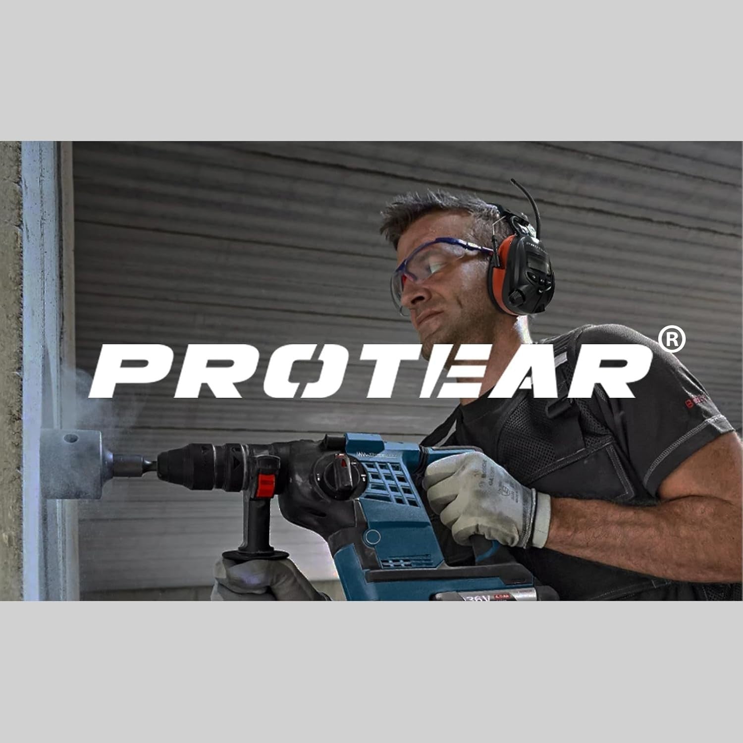 Bluetooth 5.3 Ear Defenders with DAB+/FM Radio & SNR 30dB Safety