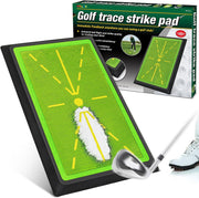 Golf Swing Mat Training Pad with Instant Feedback Anti Slip Base