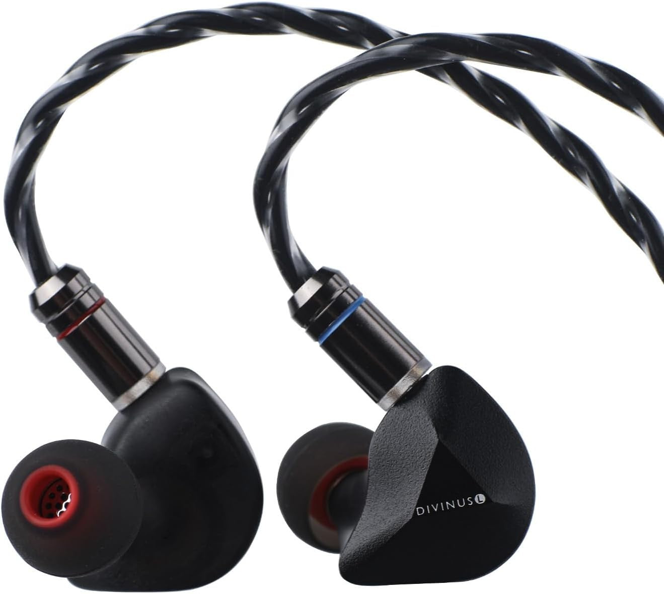 Audiophile Earphones 1DD+2BA Hybrid CNC Metal IEM