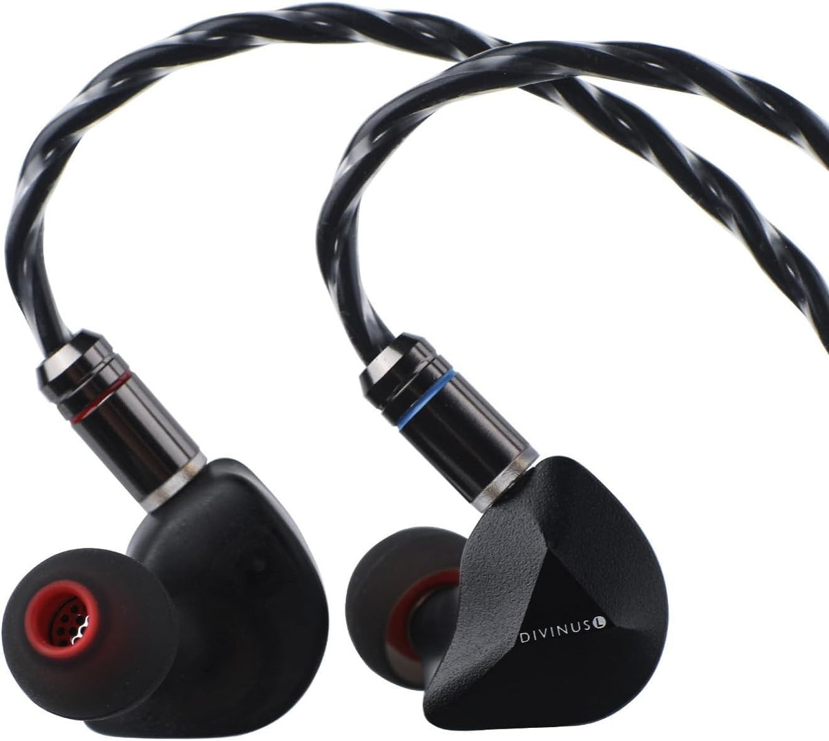 Audiophile Earphones 1DD+2BA Hybrid CNC Metal IEM