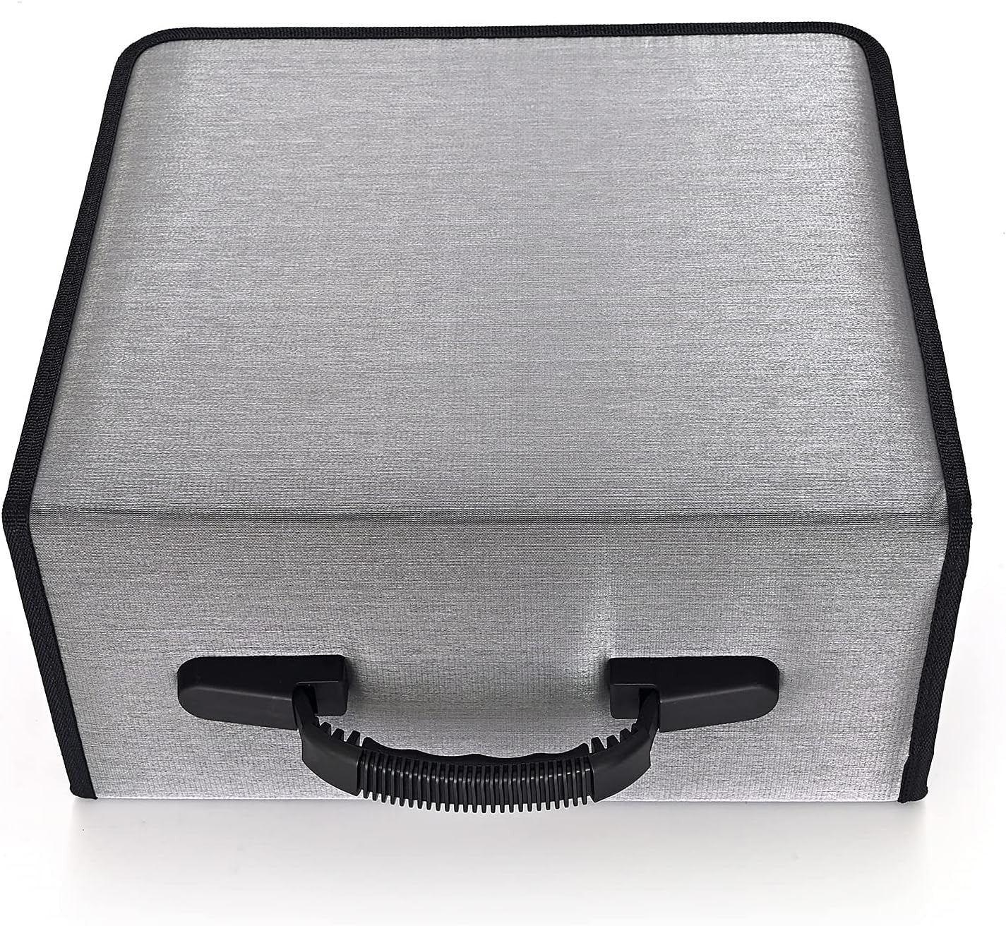 432 Disc CD DVD Storage Binder Case Zipper Media Organizer Wallet Grey