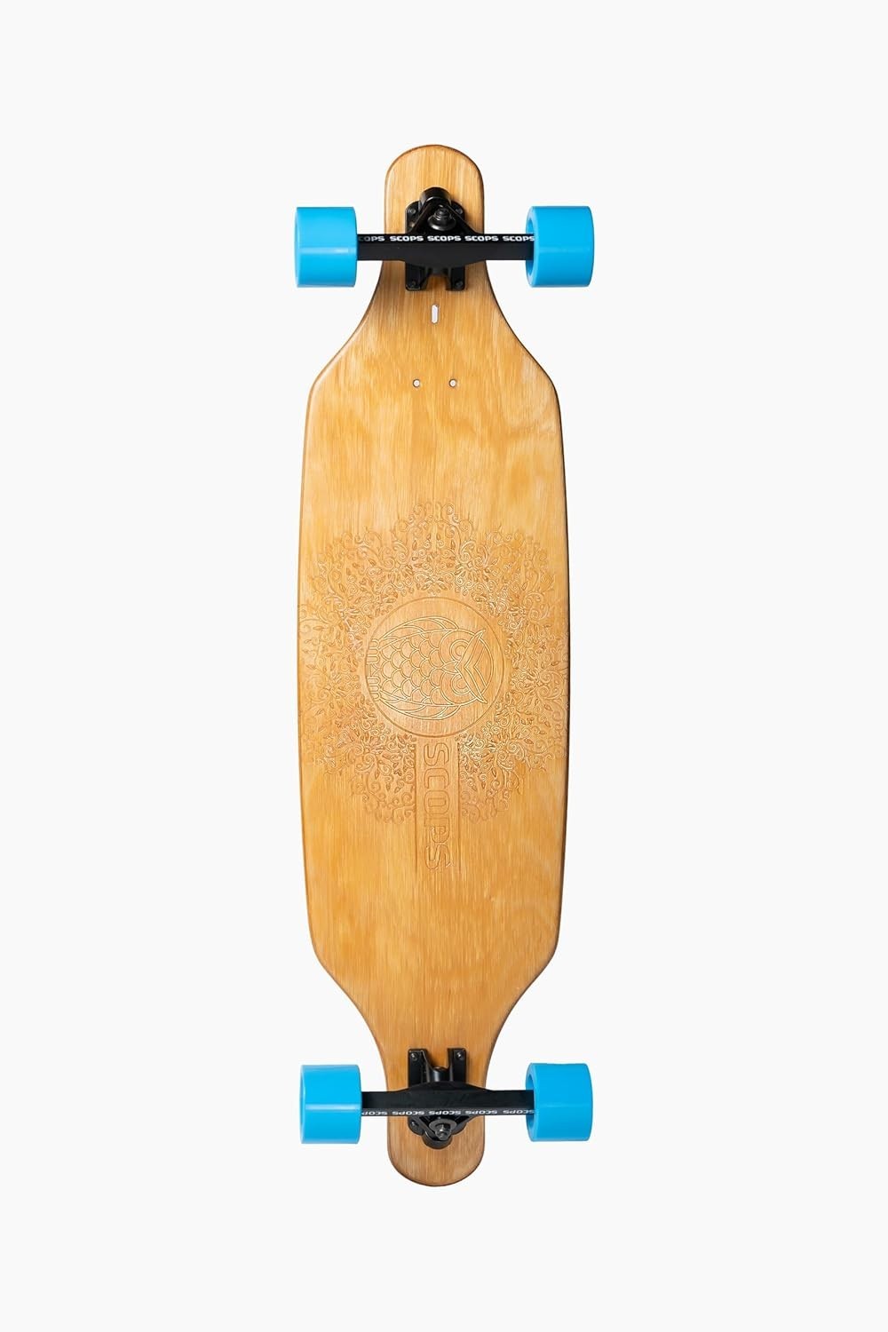 37" Youth Urban Longboard Skateboard ABEC-9 Bearings Full-Deck Print Cruiser