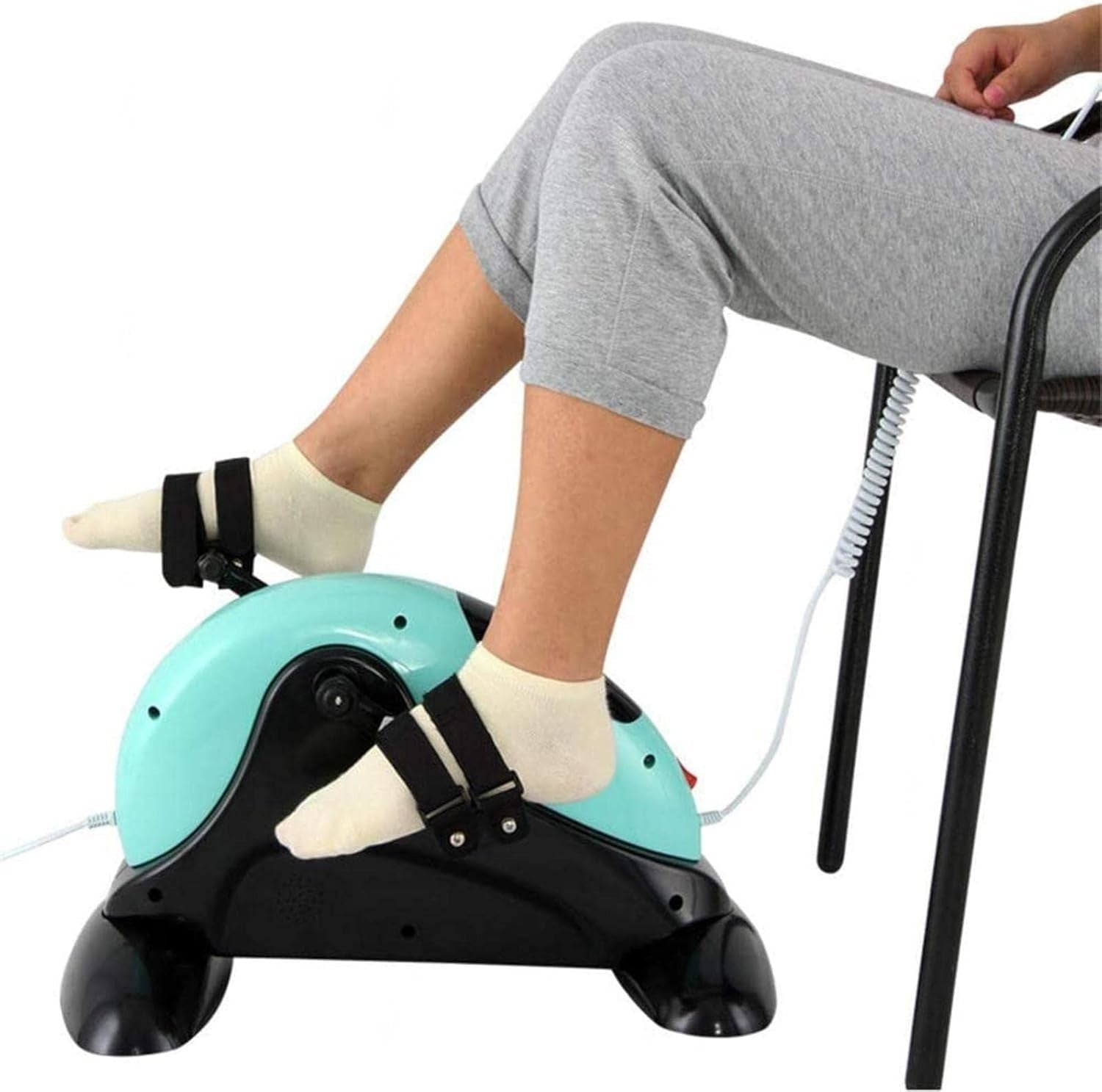 Electric Motorized Pedal Exerciser Rehab Arm Leg Trainer Quiet