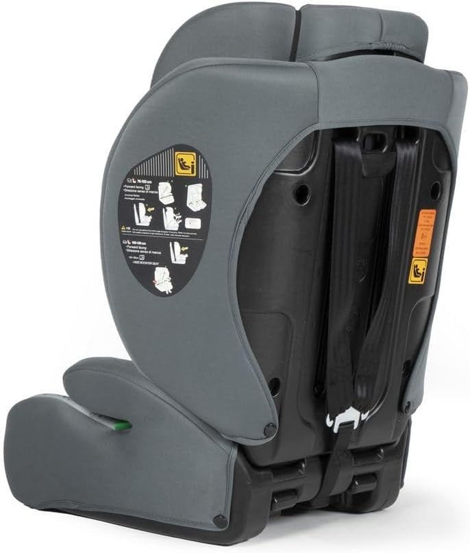 i-Size R129 Child Car Seat 76–150cm Adjustable Headrest High Back Safety Seat