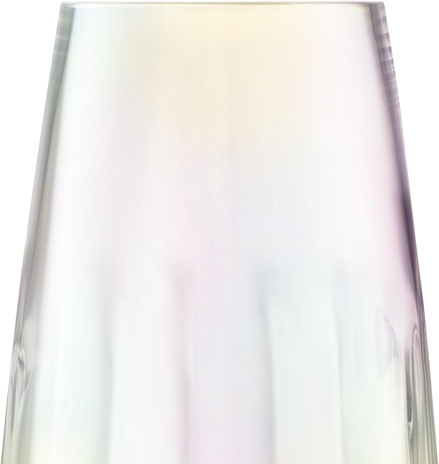 Handmade Glass Vase 28cm Mother of Pearl Decorative Flower Vase