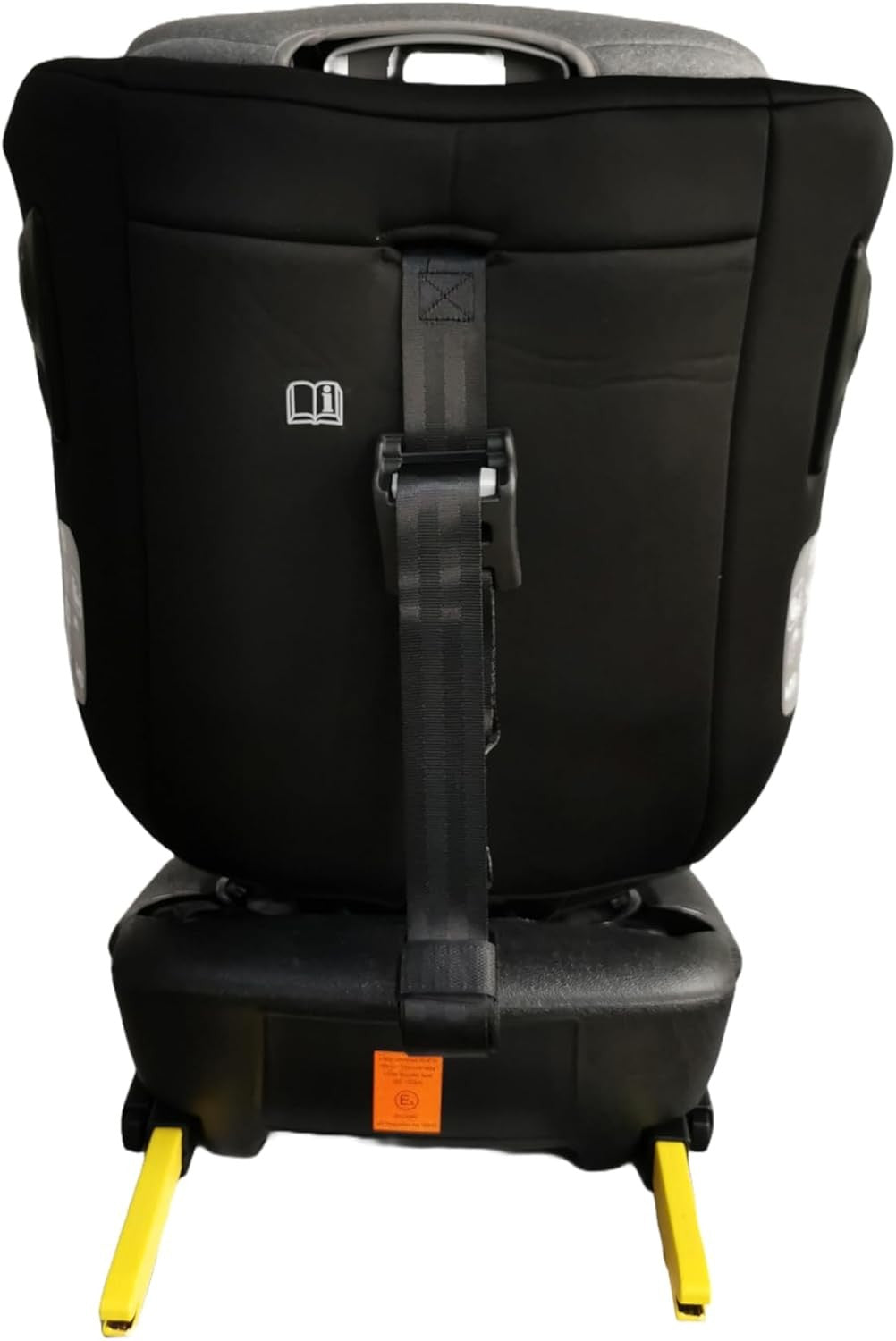 360° Rotating i-Size Car Seat ISOFIX R129 0–36kg Birth to 12 Years Black Grey