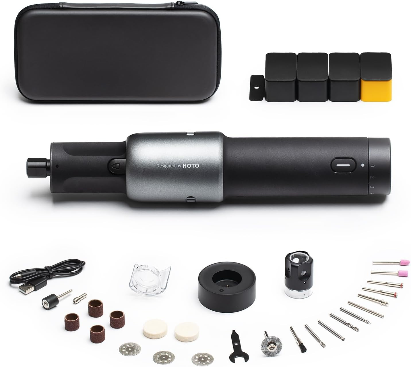 Cordless Rotary Tool Engraving Pen Kit 25000RPM USB Rechargeable DIY