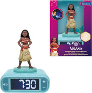 Kids Alarm Clock Night Light LED Display Snooze Sounds Bedroom Gift