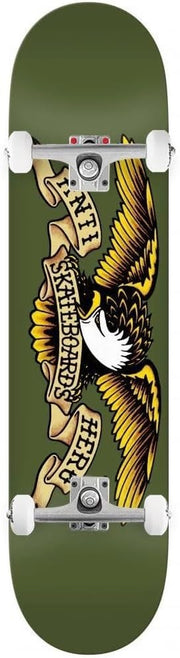 Classic Eagle 8.38 Complete Skateboard Street Deck White