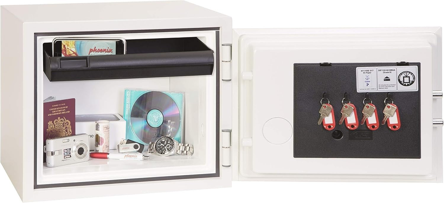 Fireproof Safe Box Key Lock 19L Security Safe Cash Document Storage