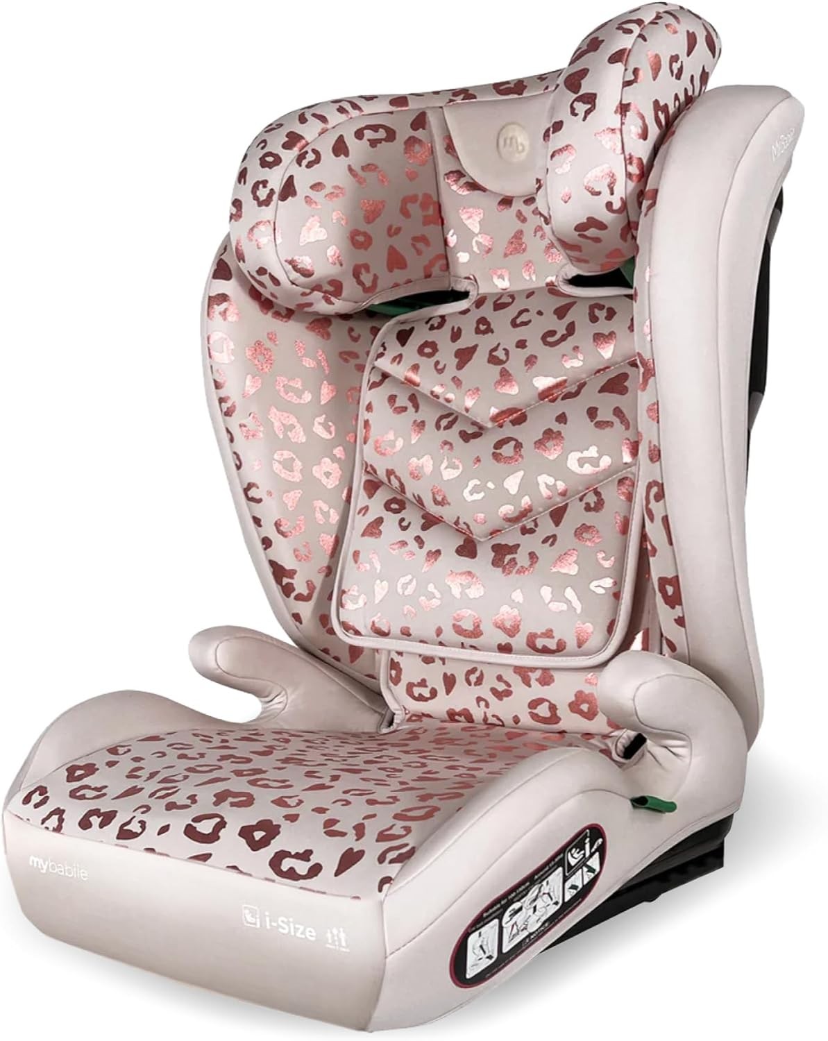 Highback Booster Car Seat i-Size R129 100–150cm Adjustable Headrest