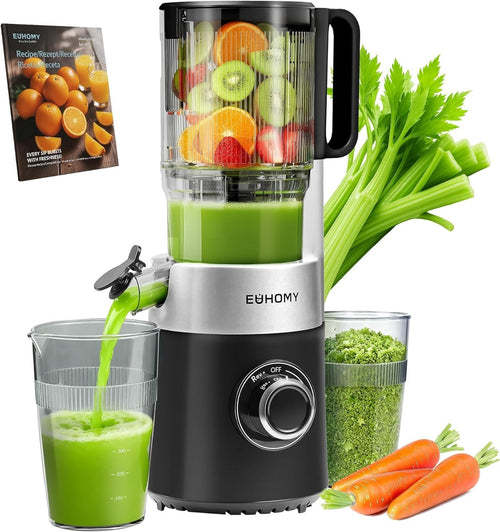 Cold Press Juicer 135mm Wide Feed Opening 1.8L Slow Masticating