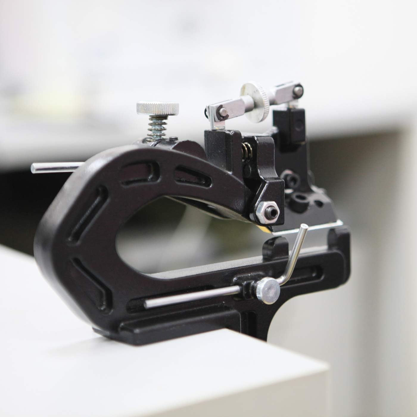 Manual Leather Skiver Splitter Adjustable Thickness Skiving Tool Craft Machine
