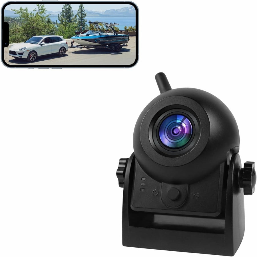 720P Wireless Reversing Camera WiFi Magnetic Backup Cam Night Vision