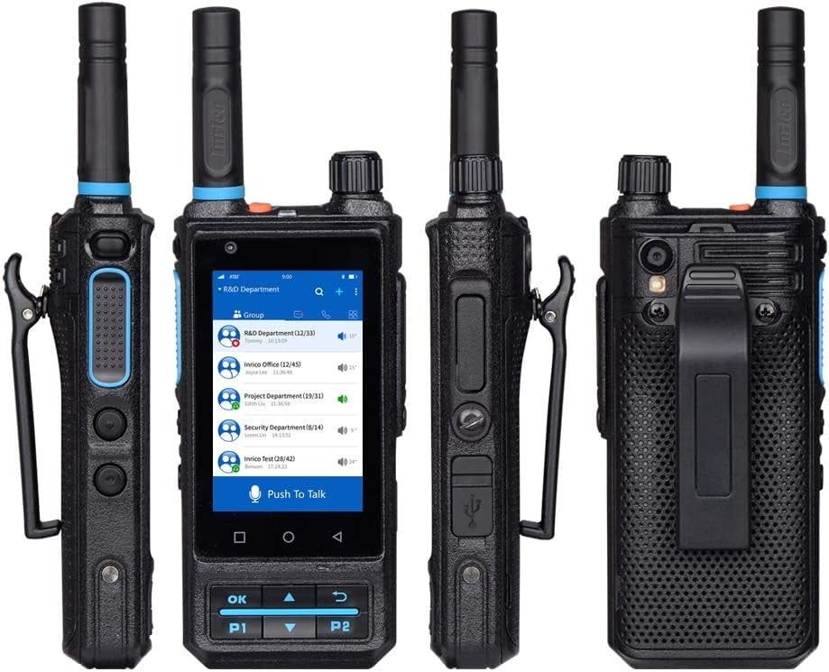 Network Walkie Talkie GPS Android PTT LTE 4G Waterproof Radio Phone