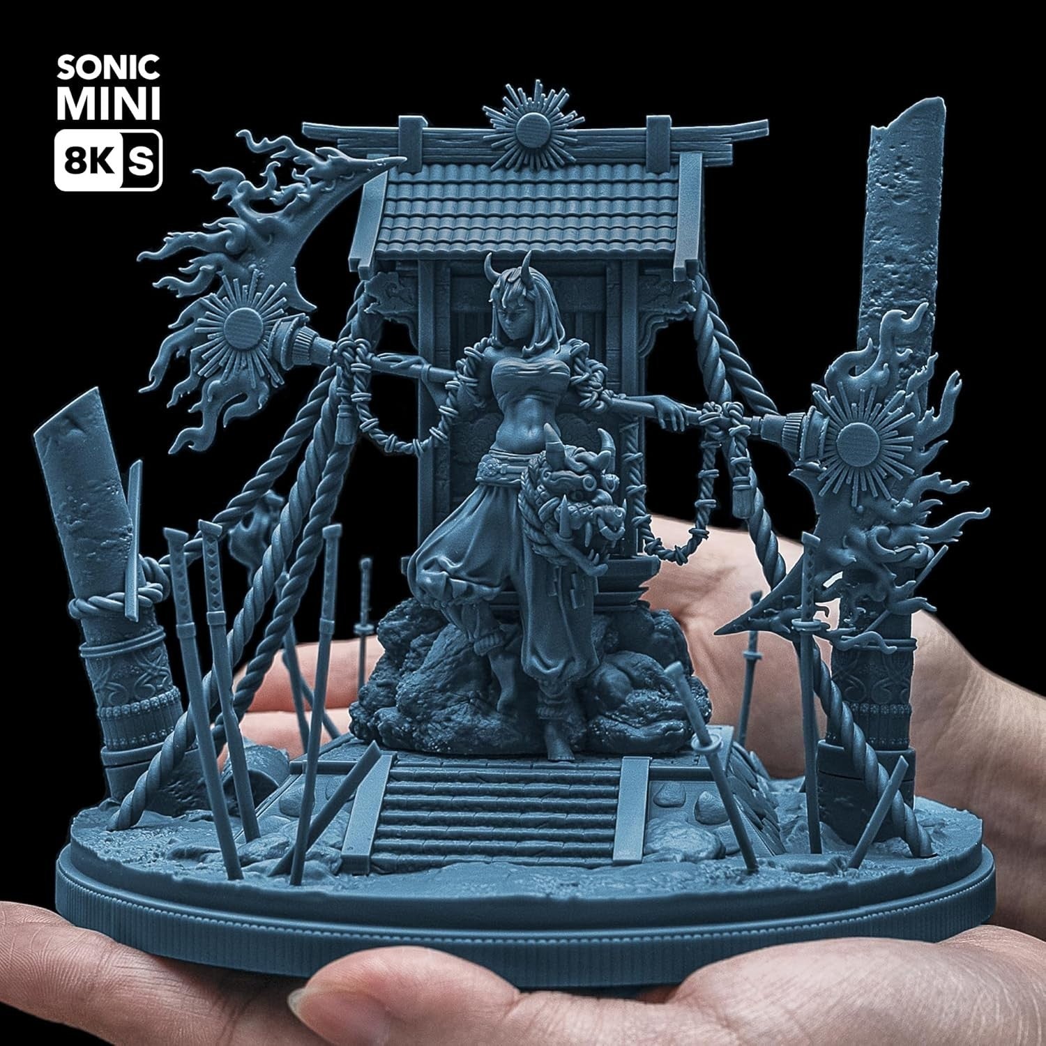 8K Resin 3D Printer 22µm Ultra Detail Mono LCD Beginner Desktop