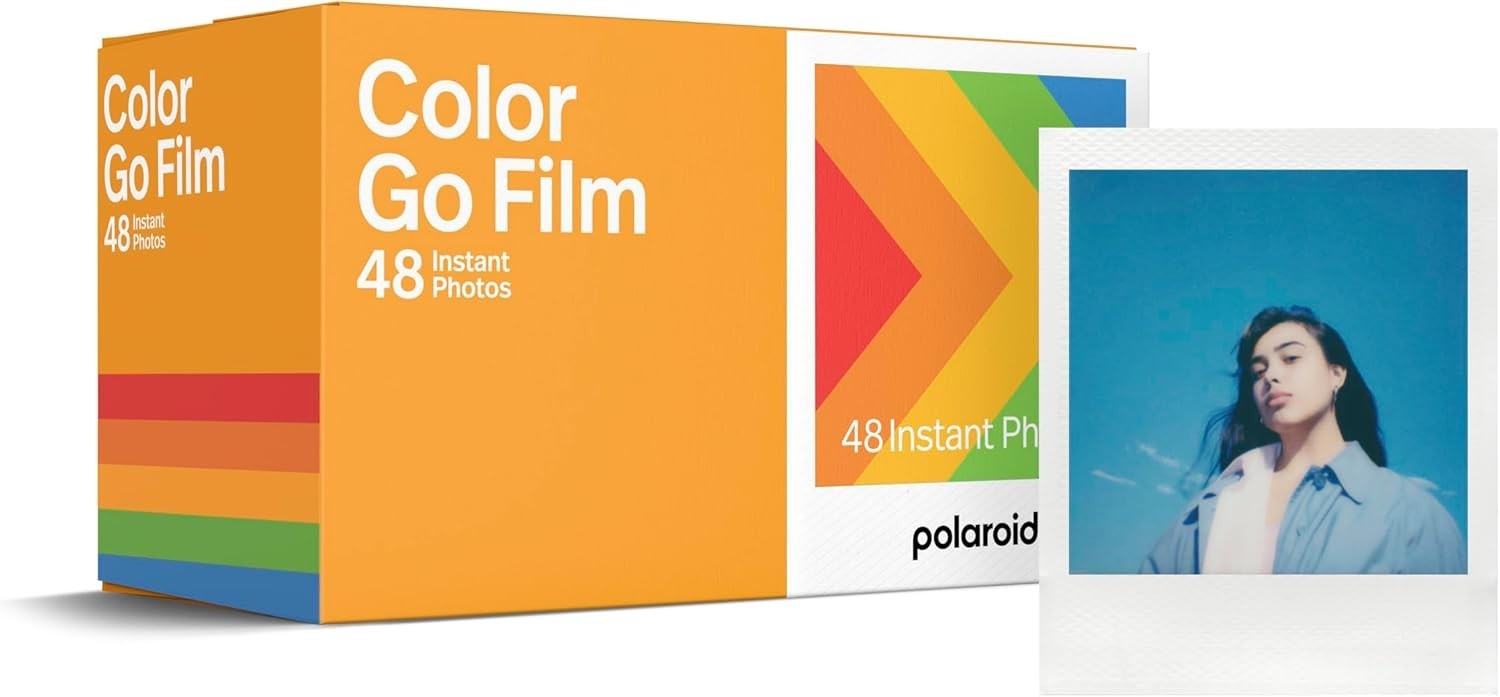 Instant Color Film Pack 48 Exposures Mini Camera Film Refill Bundle