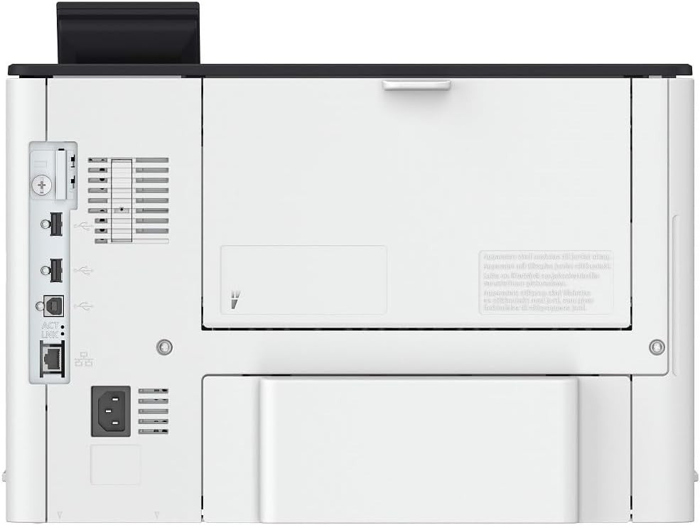 Mono Laser Printer White | High-Speed A4 Duplex Ethernet USB Office
