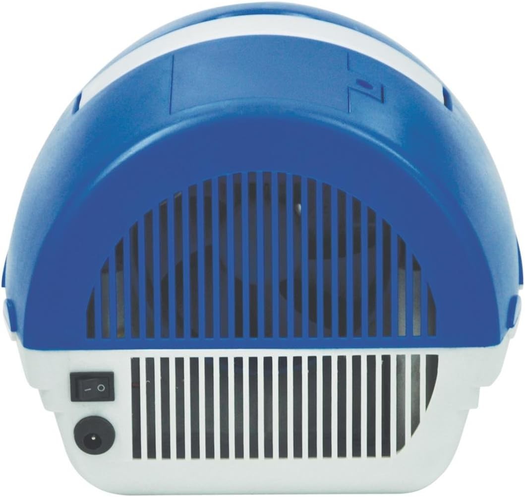 Battery Operated Bubble Machine Blue With Bubble Fluid
