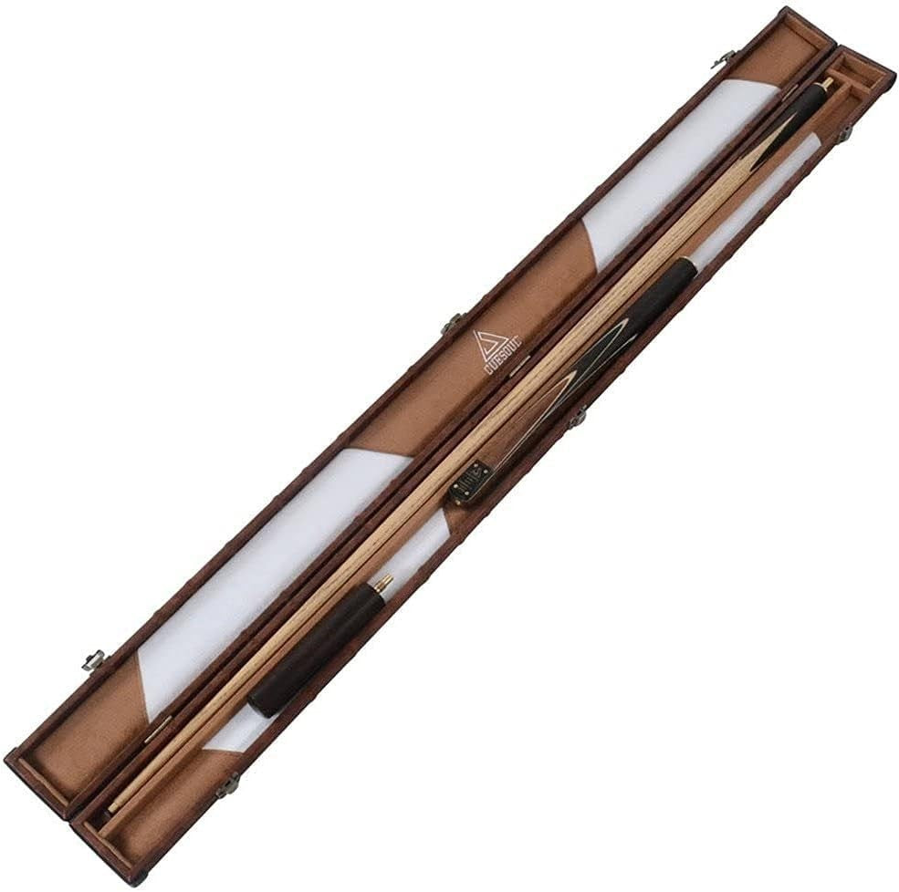 57in Handmade Snooker Pool Cue 18oz 9.5mm Tip with Case