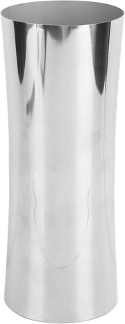Stainless Steel Silver Vase Modern Metal Flower Centerpiece Home Decor