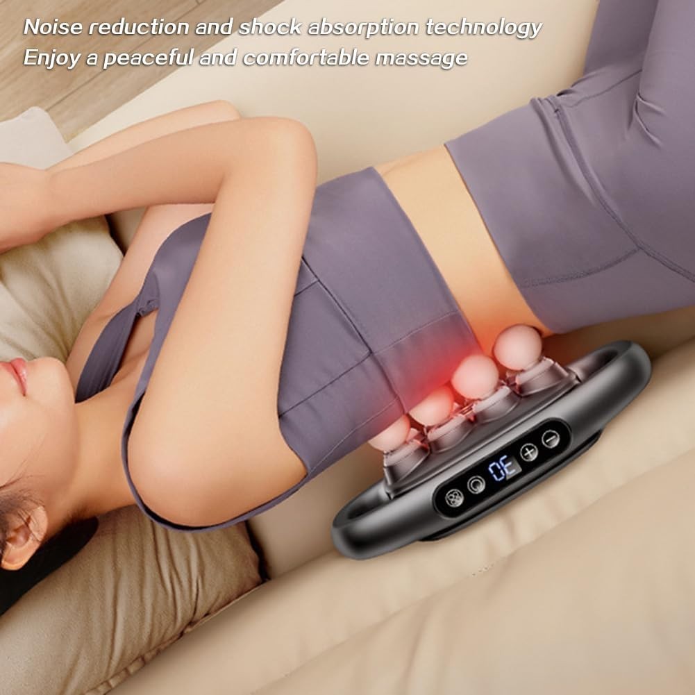 16 Head Deep Tissue Massage Gun Full Body Muscle Relief 30 Speeds LCD Quiet