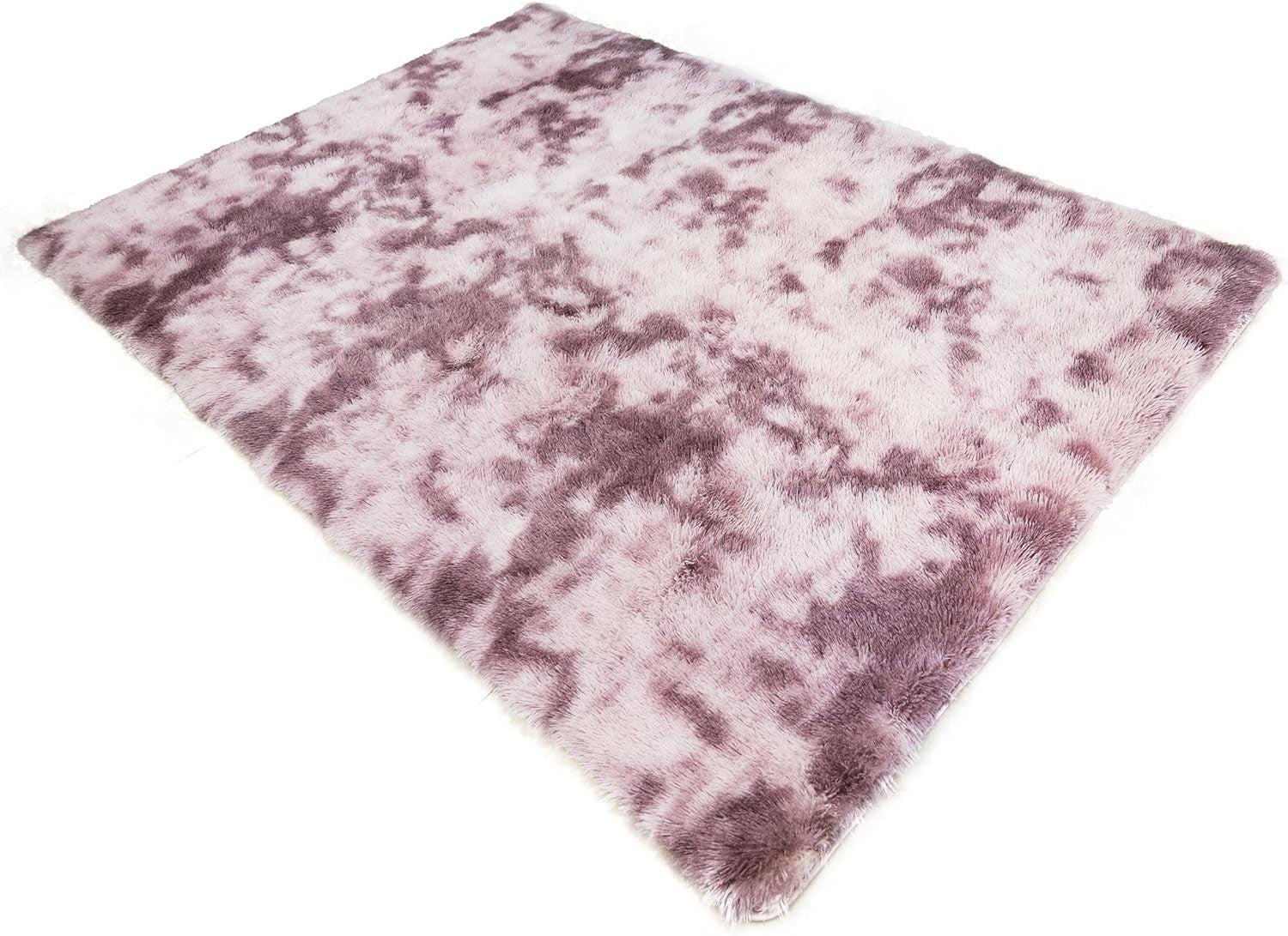 Extra Large Pink Shaggy Rug 200x290cm Soft Thick Non Slip Carpet Living Room