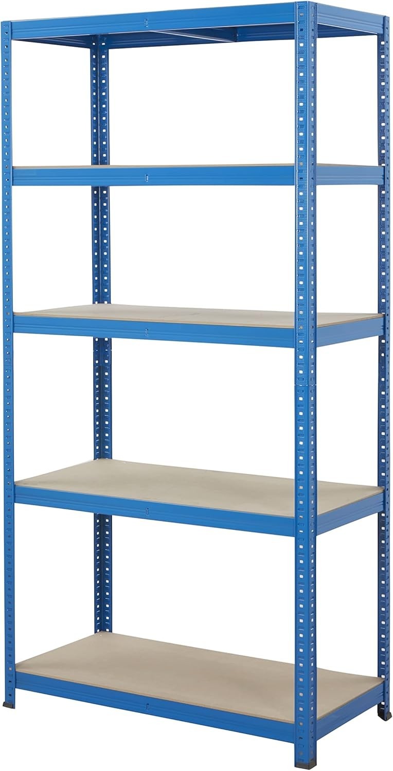Heavy Duty Garage Shelving & Workbench Set Storage Kit 265kg/300kg Loads