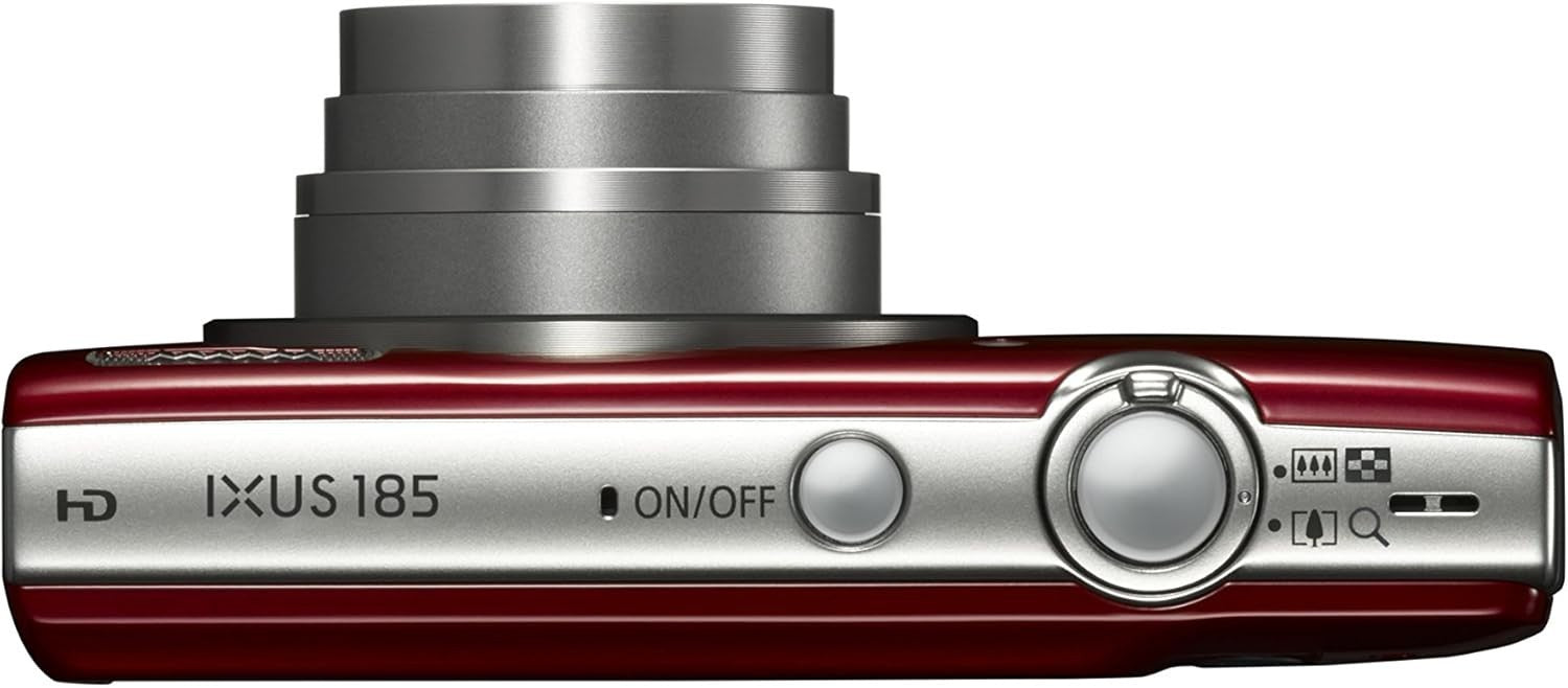 20MP Digital Camera 8X Optical Zoom HD 720P Compact Point Shoot Red