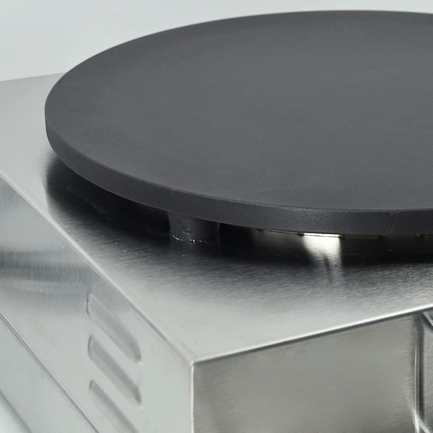 40cm Commercial Electric Crepe Maker 3000W Non-Stick Stainless Steel Hotplate