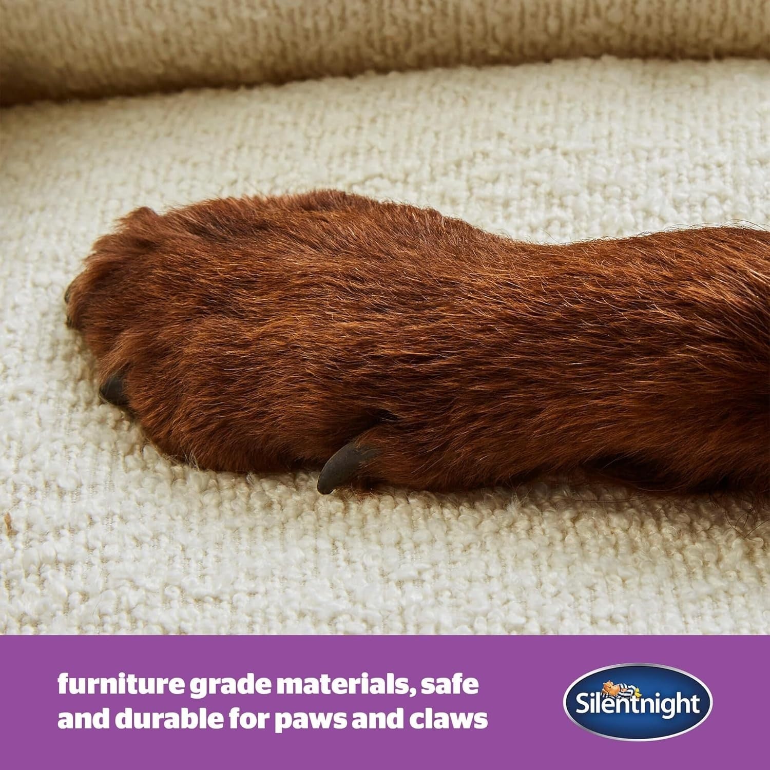 Medium Donut Dog Bed 75x19cm Plush Washable Calming