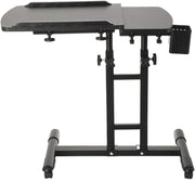 Adjustable Tattoo Workstation Table Double Layer Height Tilt Desk Stand