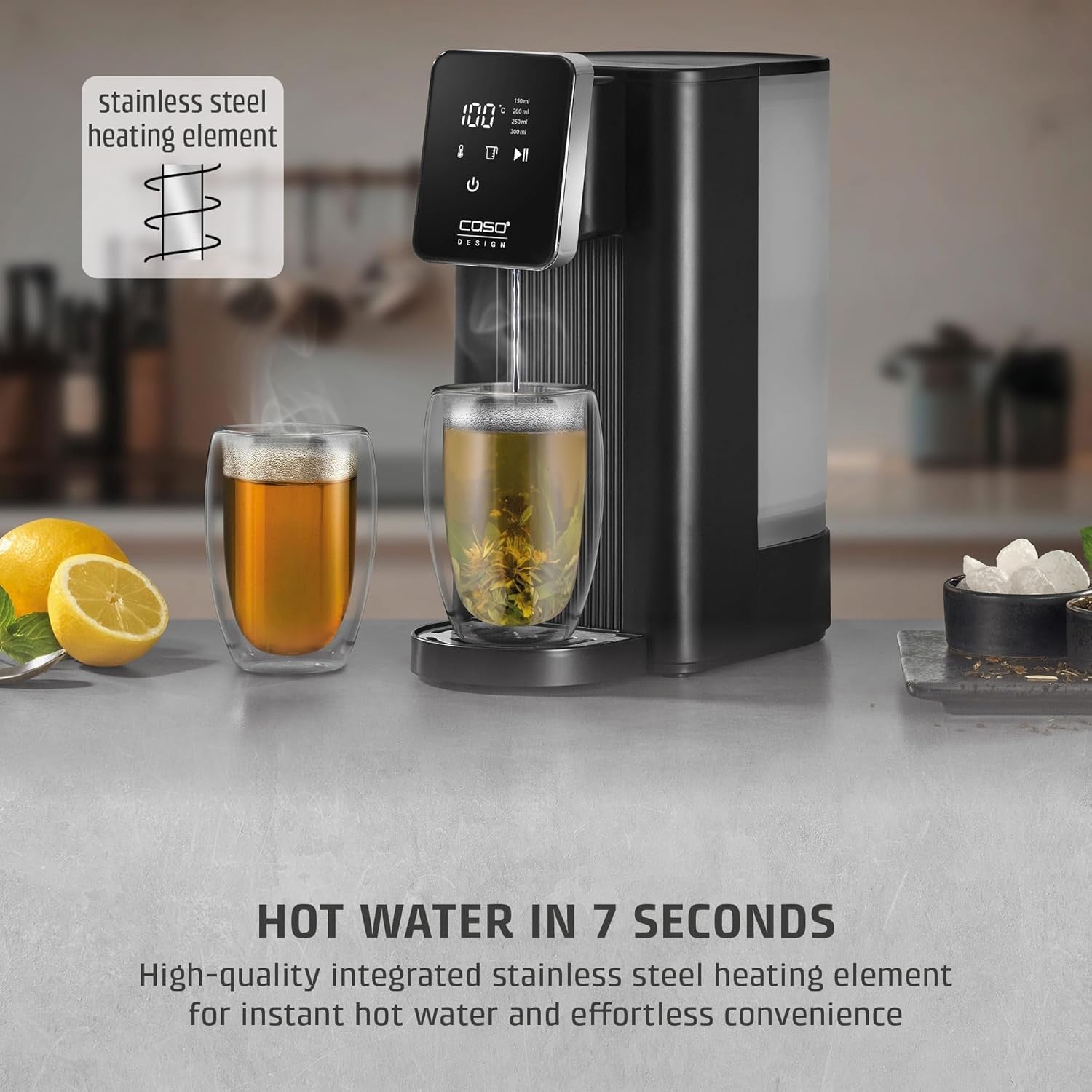 Instant Hot Water Dispenser 2.5L | Fast Boil Touch Control Filtered