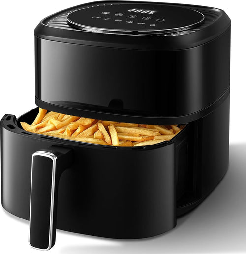 6L Digital Air Fryer | 6 Presets Touchscreen| Non-Stick | 60-Min Timer