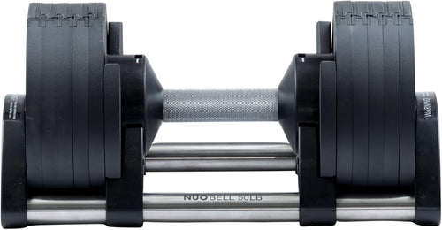 50lb Adjustable Dumbbell Single Quick Dial Compact Home Strength Weight